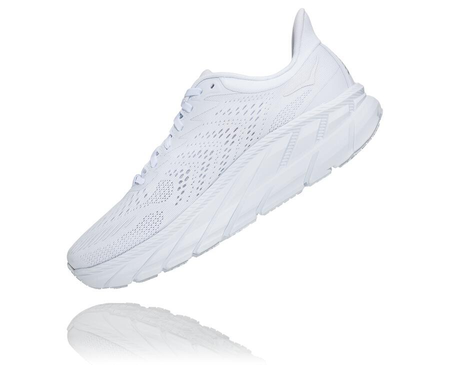 Tenis Hoka One One Hombre Blancos - Clifton 7 - TVFH21730